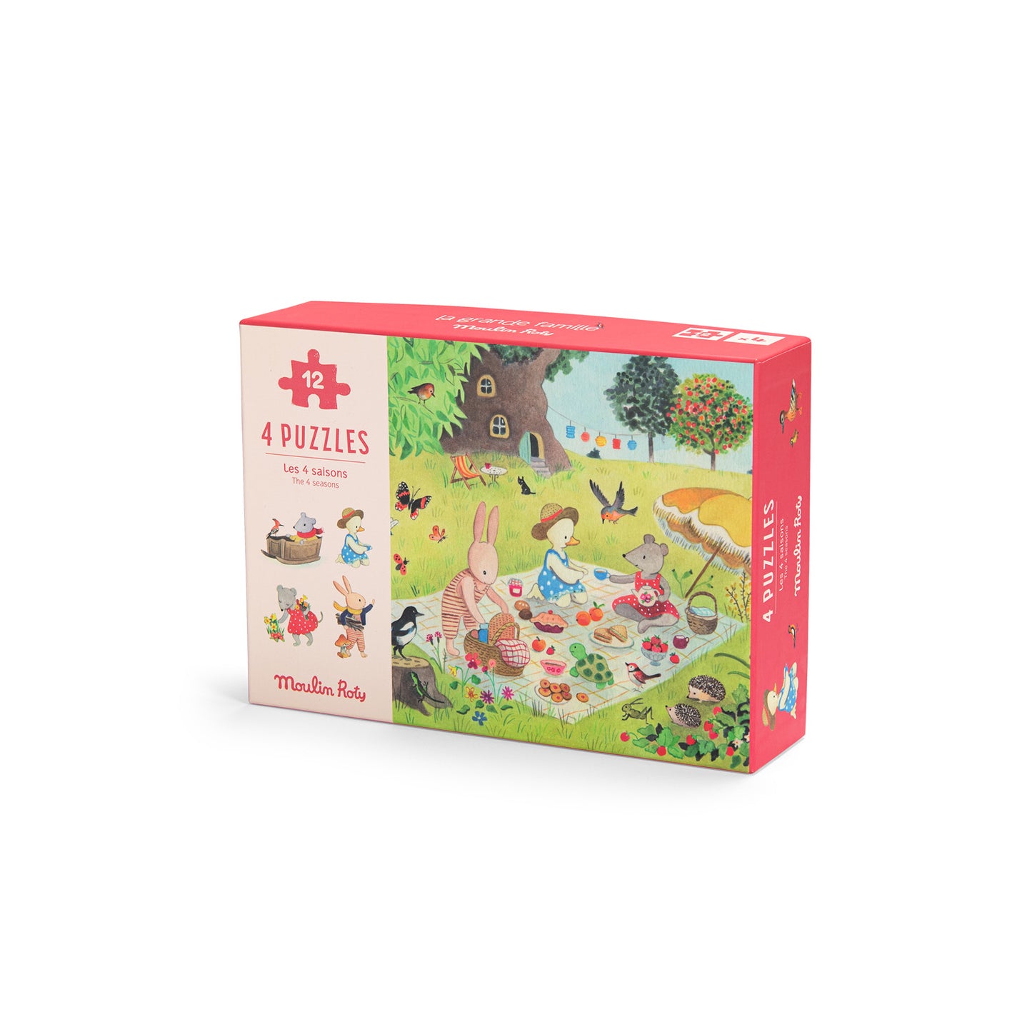 Moulin Roty 4 seasons mini puzzles
