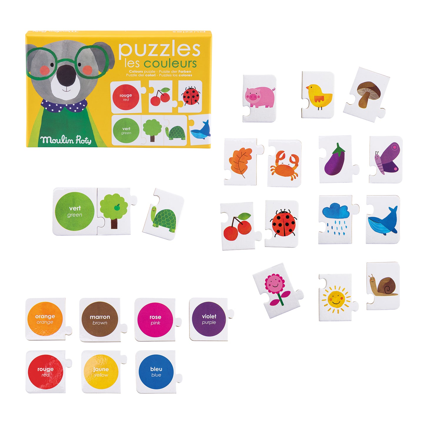 Moulin Roty Colour puzzles