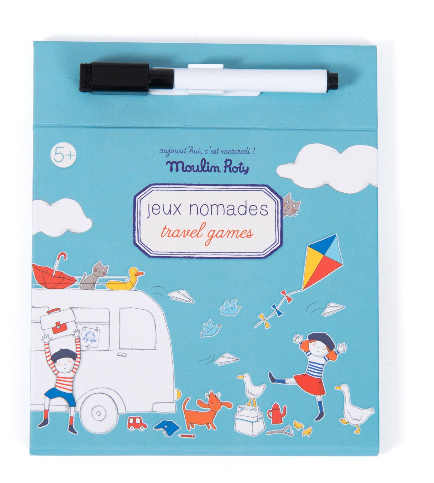 Moulin Roty Travel games Aujourd'hui c'est mercredi