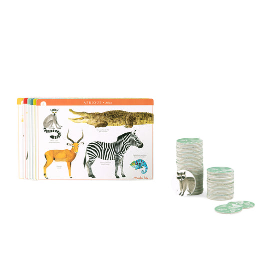 Moulin Roty Animal Lotto - All around the world