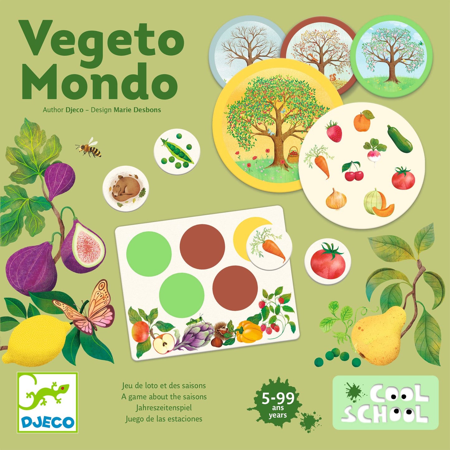 Djeco Vegeto Mondo lotto game