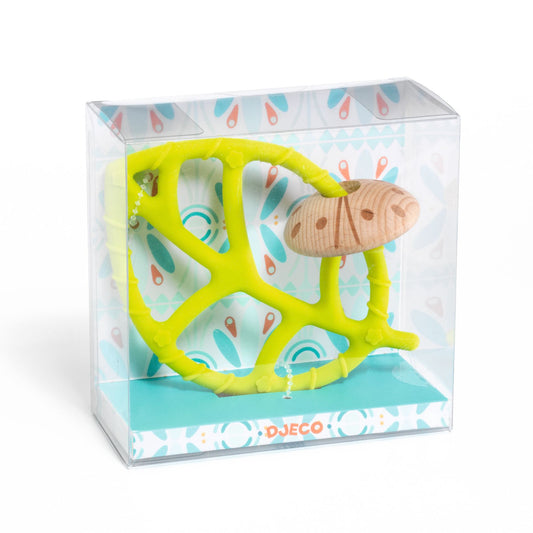 Djeco BabyGreeni teething ring