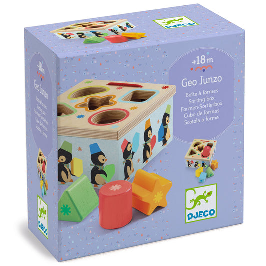 Djeco Geo Junzo wooden sorter