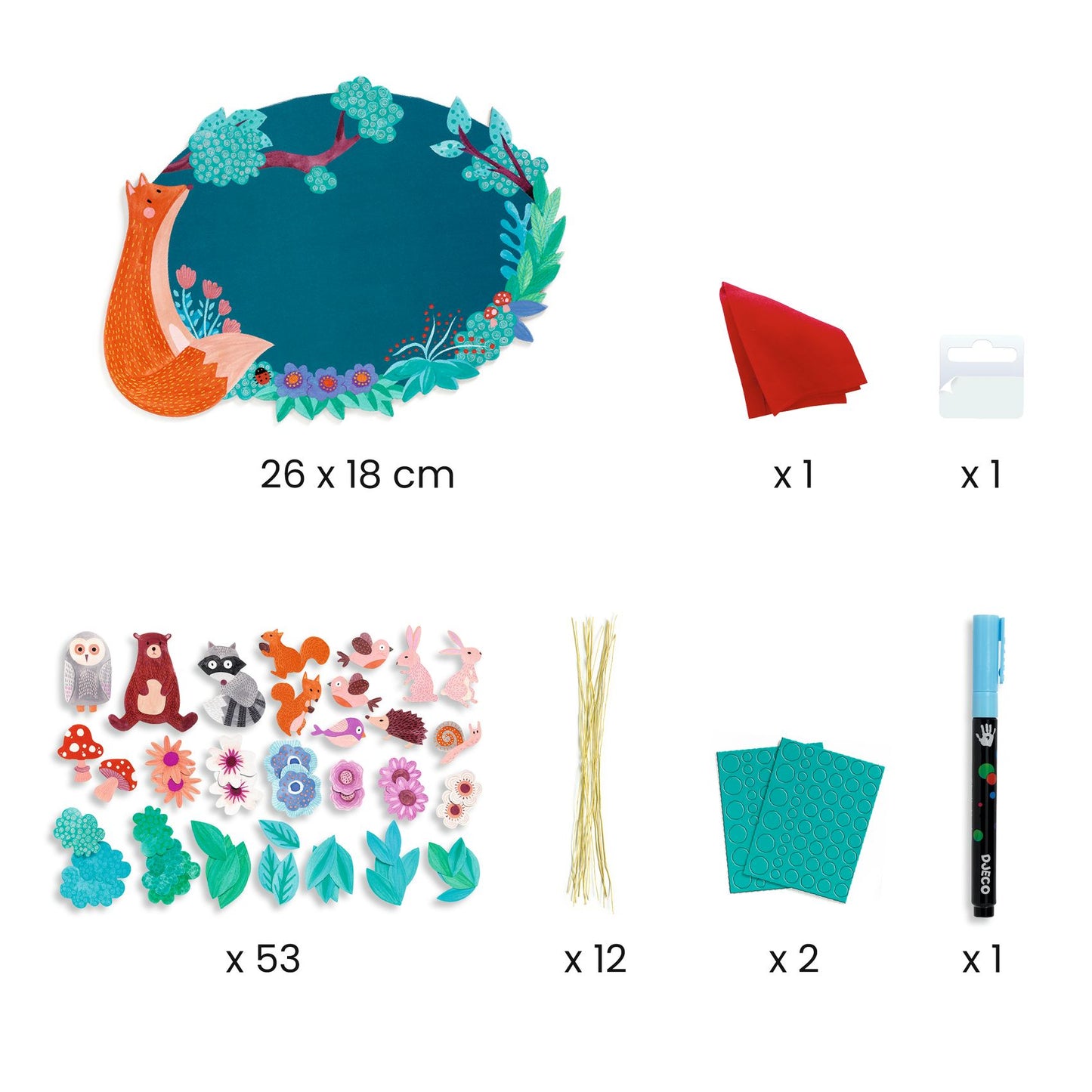 Djeco DYI Creative Kit In the wood