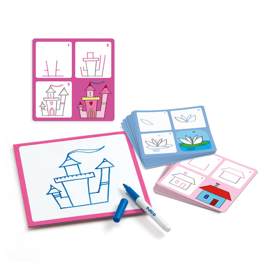 Djeco Step by step painting - Joséphine and Co