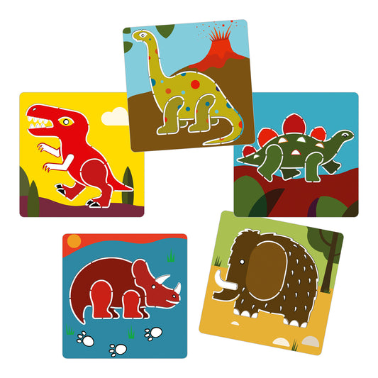 Djeco Stencils Dinosaurs