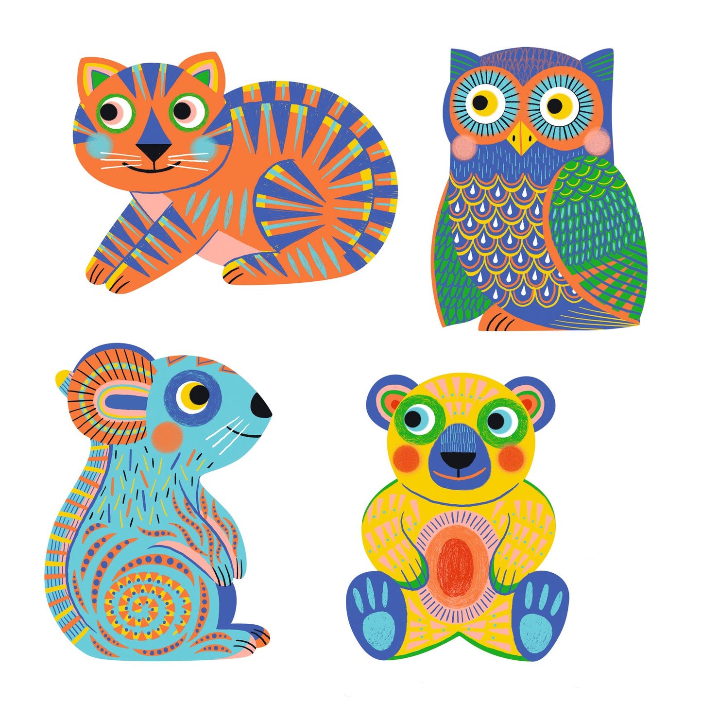 Djeco Magic Colouring with water Animalo-Ma