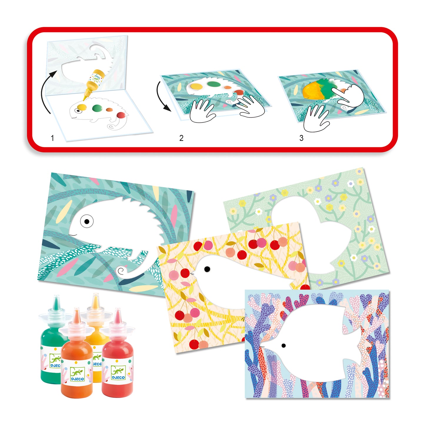 Djeco No-mess painting set