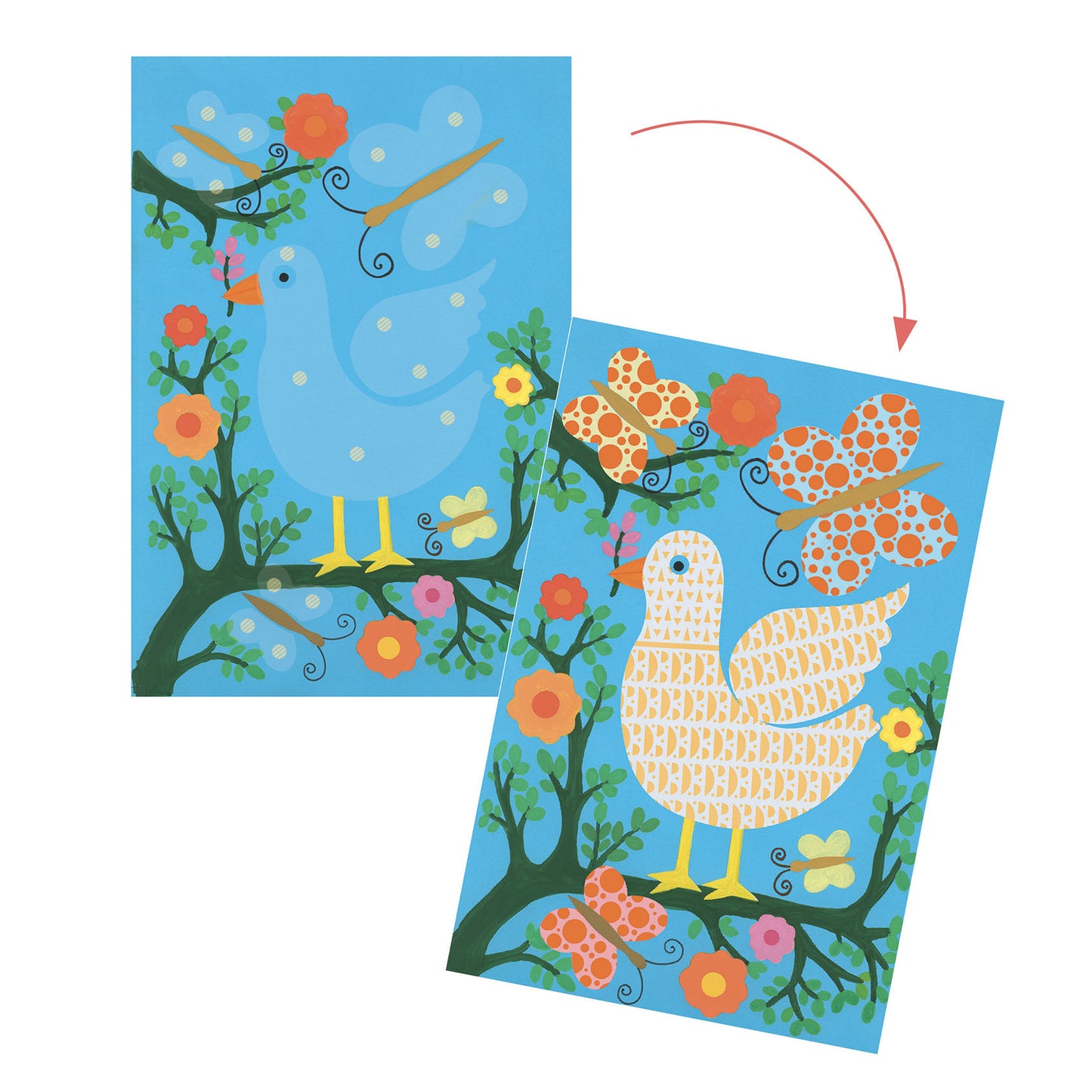Djeco Painting and collage activity