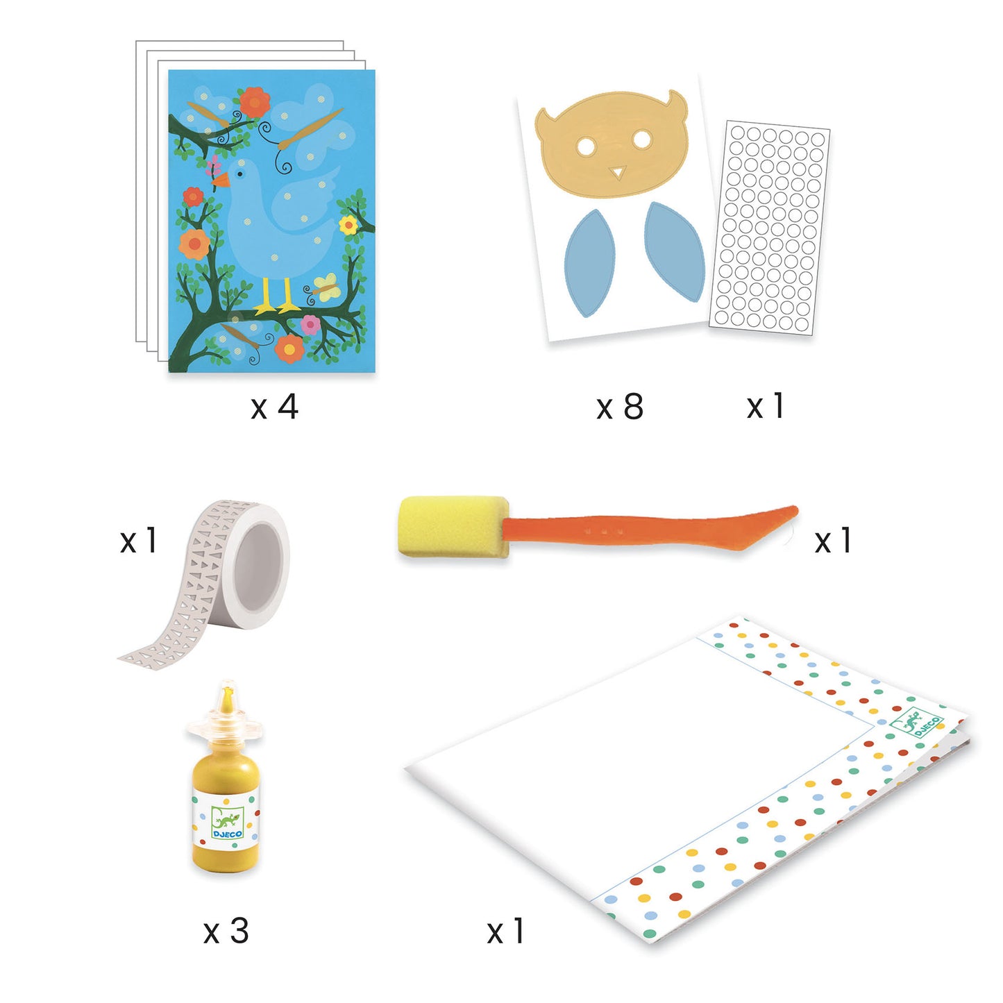 Djeco Painting and collage activity