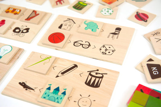 Andreu Toys Big & Small Attributes 2+ years