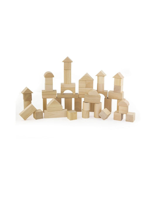 Andreu Toys Natural Building Blocks 50 pcs