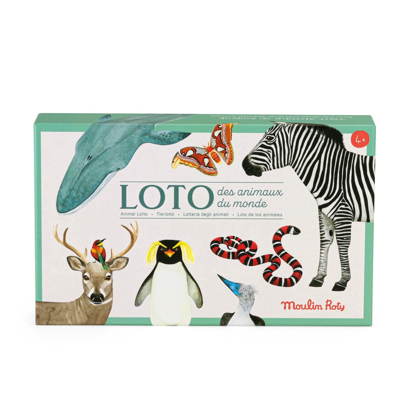 Moulin Roty Animal Lotto - All around the world