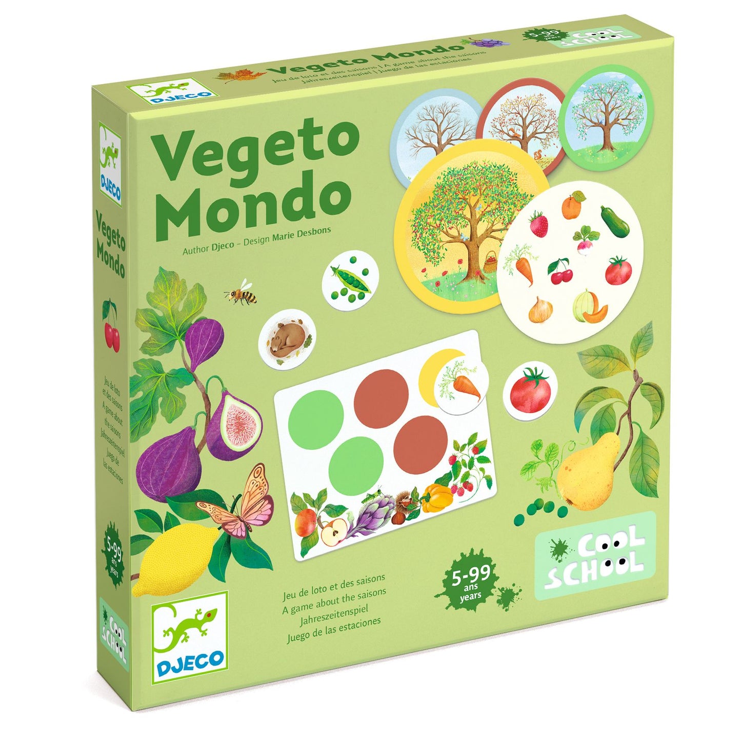 Djeco Vegeto Mondo lotto game