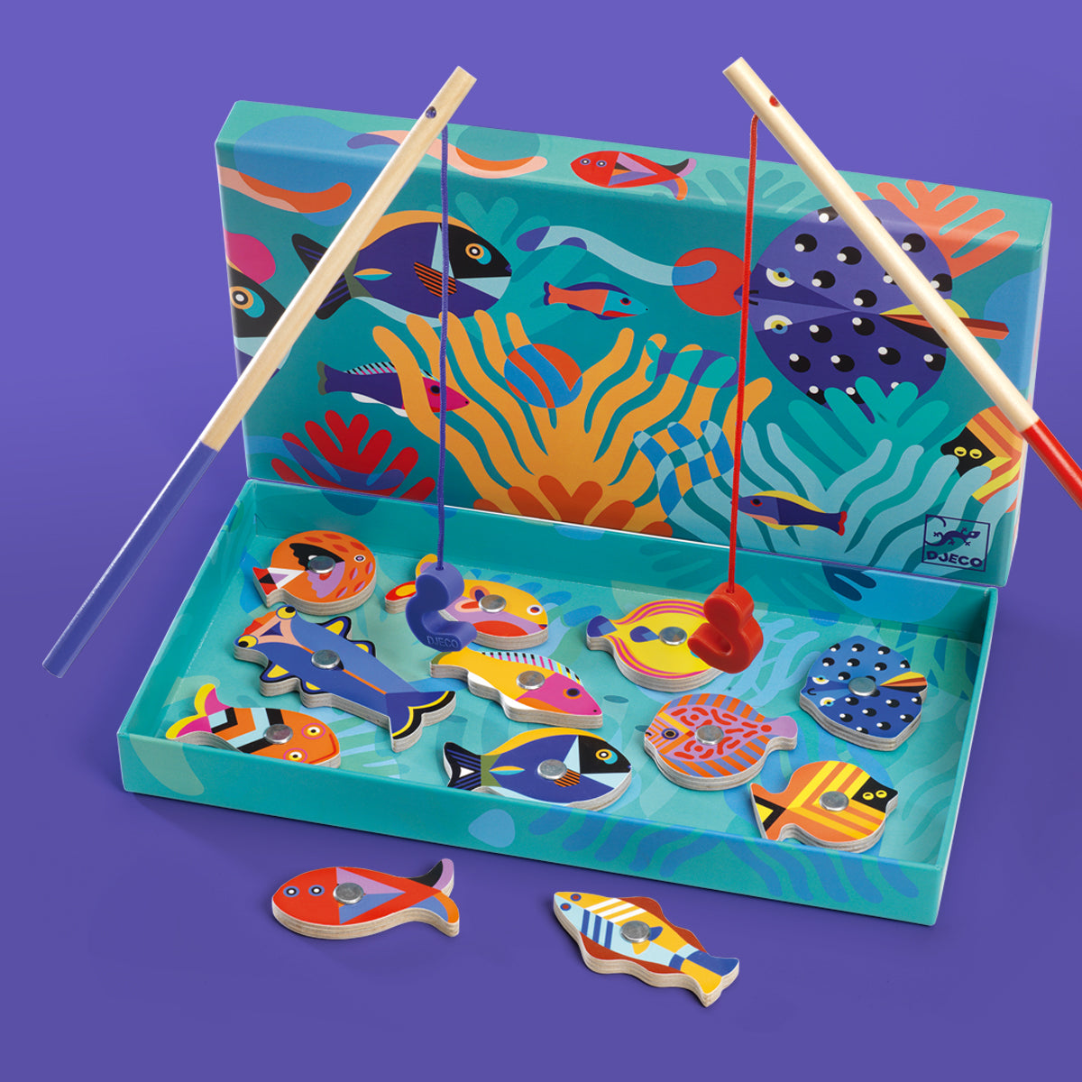 Djeco Fishing Game - Graphic