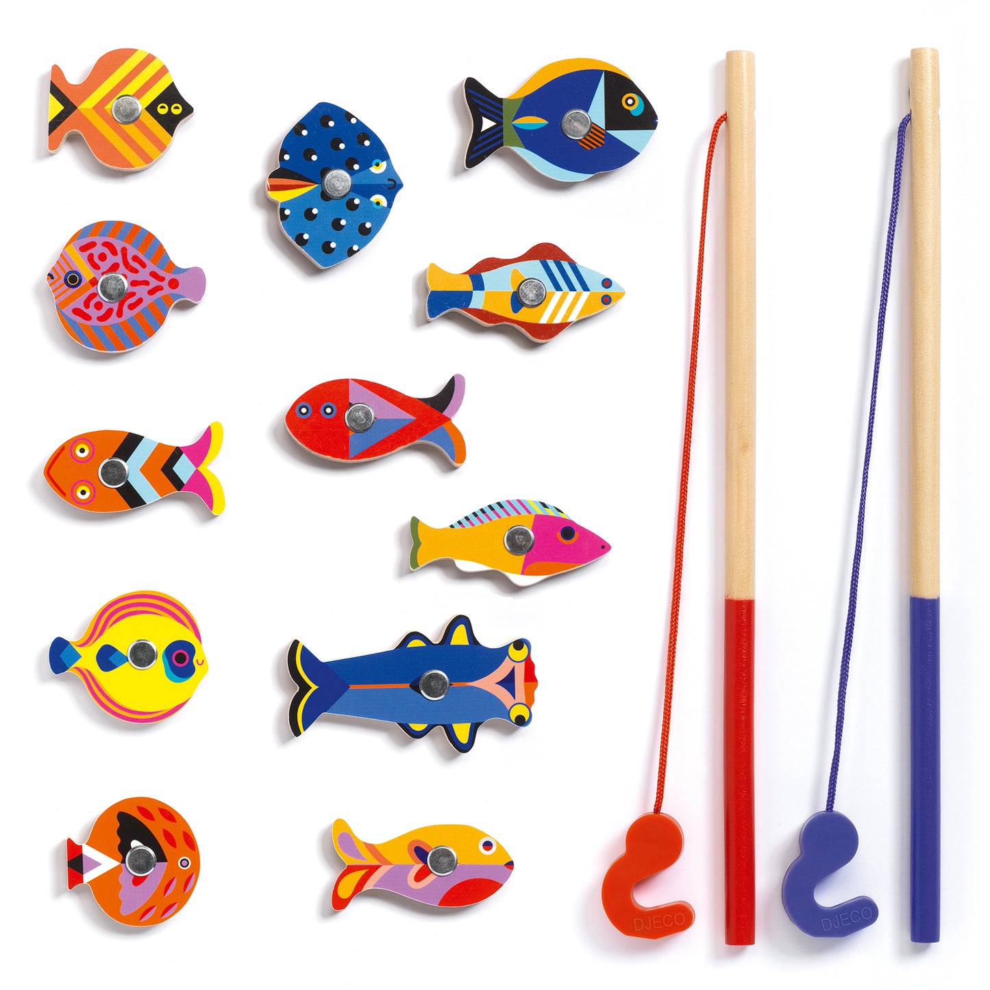 Djeco Fishing Game - Graphic