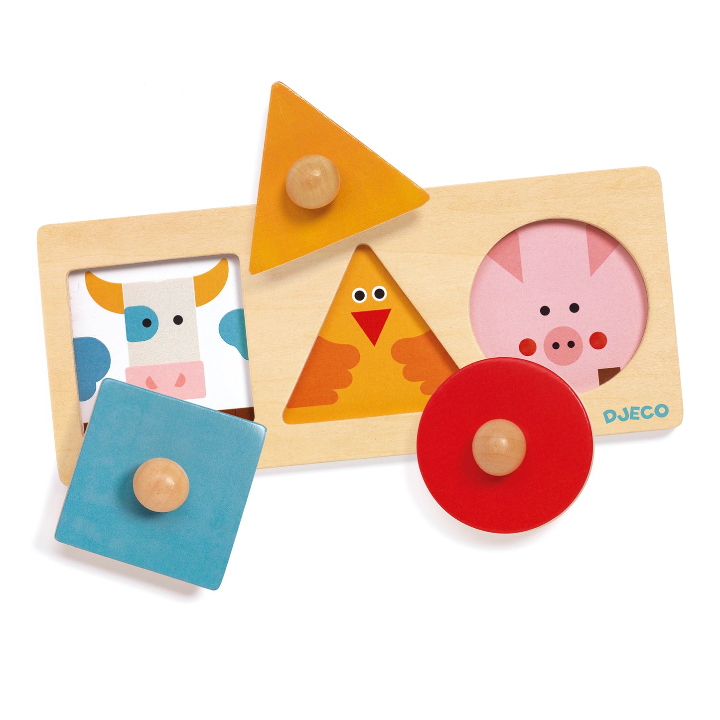 Djeco FormaBasic wooden puzzle