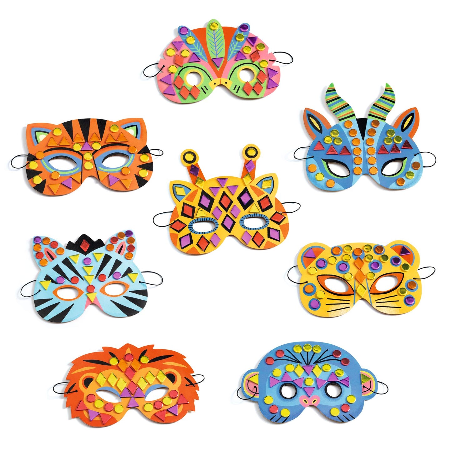 Djeco DYI Masks Jungle Animals