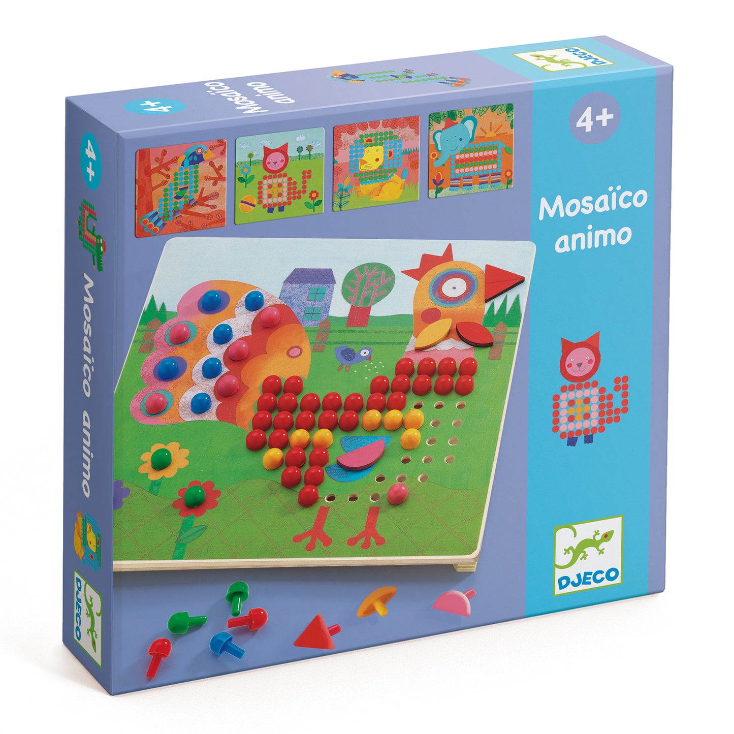 Djeco Peg Mosaics game animo