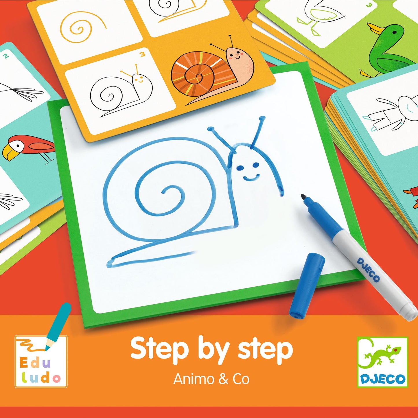 Djeco Step by step painting - Animo and Co